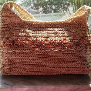 Liz Clairborne 10x5.5 Crotchet Shoulder Purse
